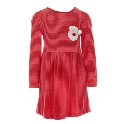 Best deal ???? Copper Key Little ???? Girls 2T-6X Santa ???? Dress Red Multi ????