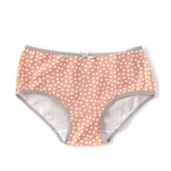 Best deal ???? Adventure Wear By Copper Key Little Girl 2T-5 Cotton Tiny Heart Brief Panties Dusty Pink Star ????