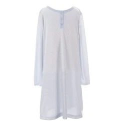 Wholesale ???? Copper Key Big ???? Girls 7-16 Long Sleeve Stripe Gown Celestial Blue ????