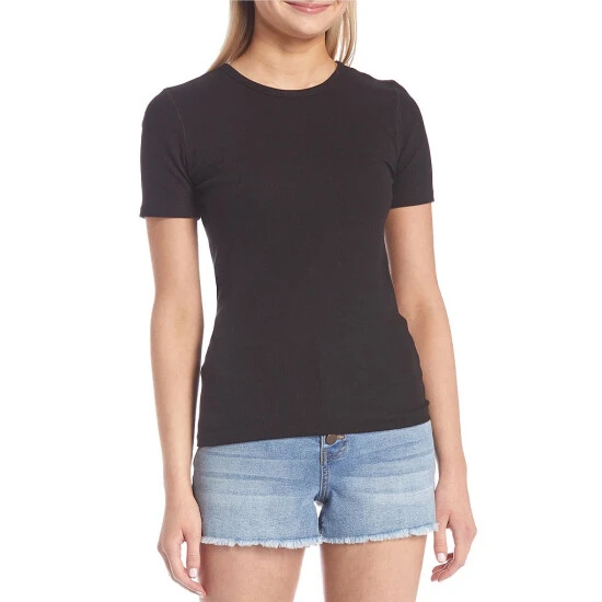 Cheap ⭐ Copper Key Knit Short Sleeve Ribbed Knit Tee Gold ⭐ 4 Cheap ⭐ Copper Key Knit Short Sleeve Ribbed Knit Tee Gold ⭐ - Image 4