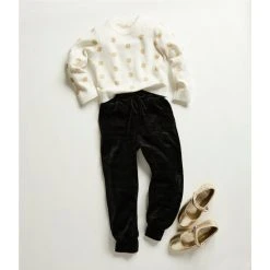 Deals ???? Copper Key Little ???? Girls 2T-6X Velour Jogger Red ???? -Copper Key Shop unnamed file 940