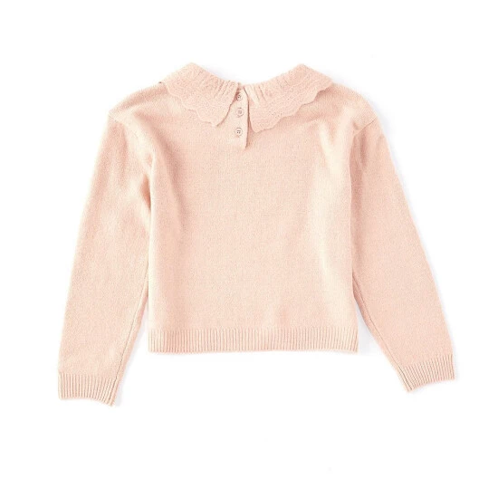 Brand new ???? Copper Key Big ???? Girls 7-16 Collared Sweater Blush ⭐ 4 Brand new ???? Copper Key Big ???? Girls 7-16 Collared Sweater Blush ⭐ - Image 4